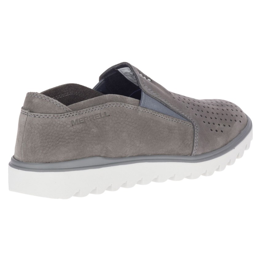 Chaussure Casual Merrell Downtown Moc Grise Homme | K.J.UDUC